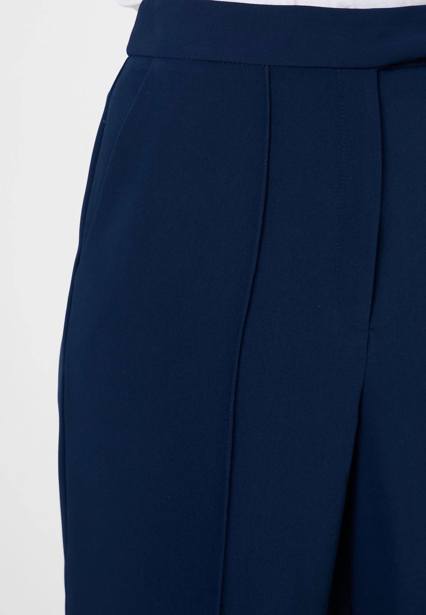Topshop - Pintuck High Waist Wide Leg Dress Pants