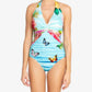 Johnny Was - Costa Azul Twist One Piece Swimsuit