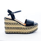 Schutz - Women's Classic Leather Vamp Ankle Strap Open Toe Platform Sandal