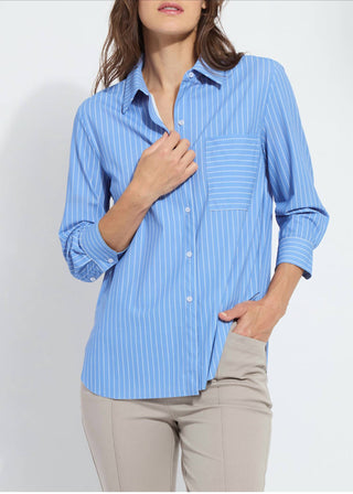 Lysse - Women's Schiffer Pinstripe Blouse