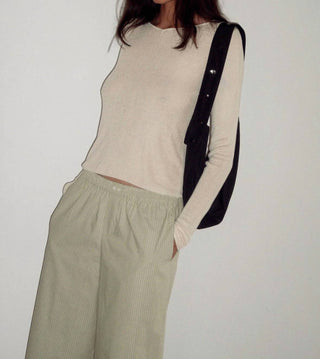 Deiji Studios - Knitted Long Sleeve Top