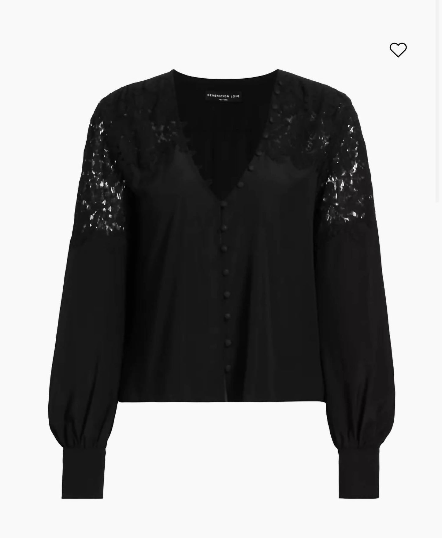 Generation Love - Harlea Lace Combo Blouse