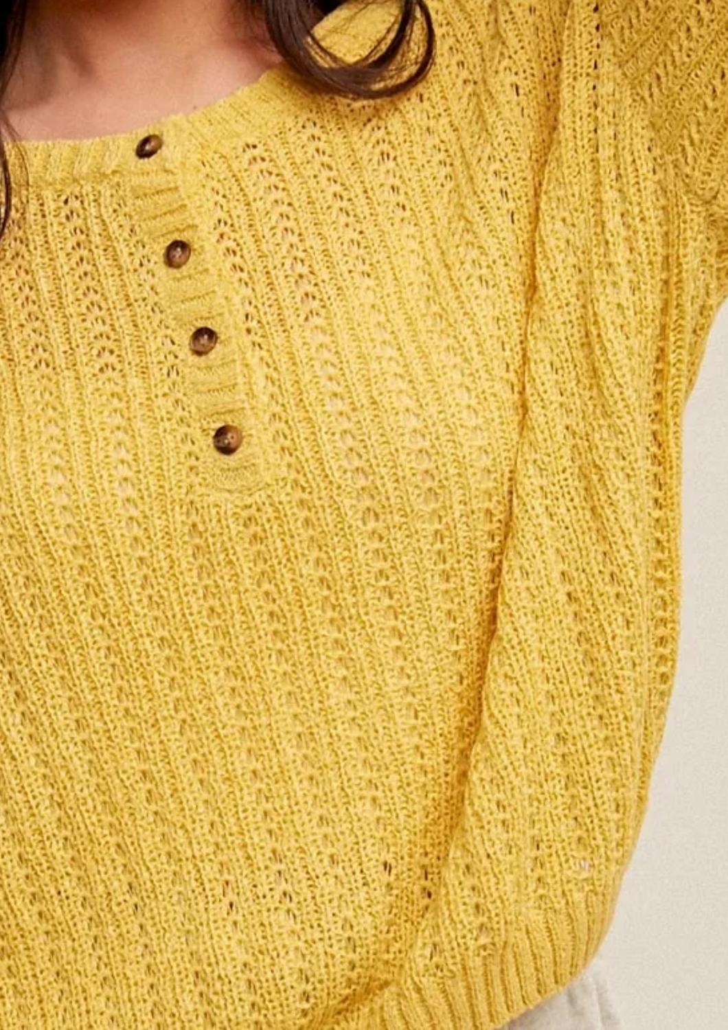 Hem & Thread - Front Button Pullover