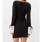 Adelyn Rae - Vicki Contrast Cuff Mini Dress