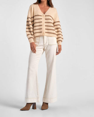 Elan - Carmel Stripe Cardigan