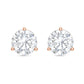 Diana M Jewels - 10.00 Cts Round Lab Grown Stud Earrings