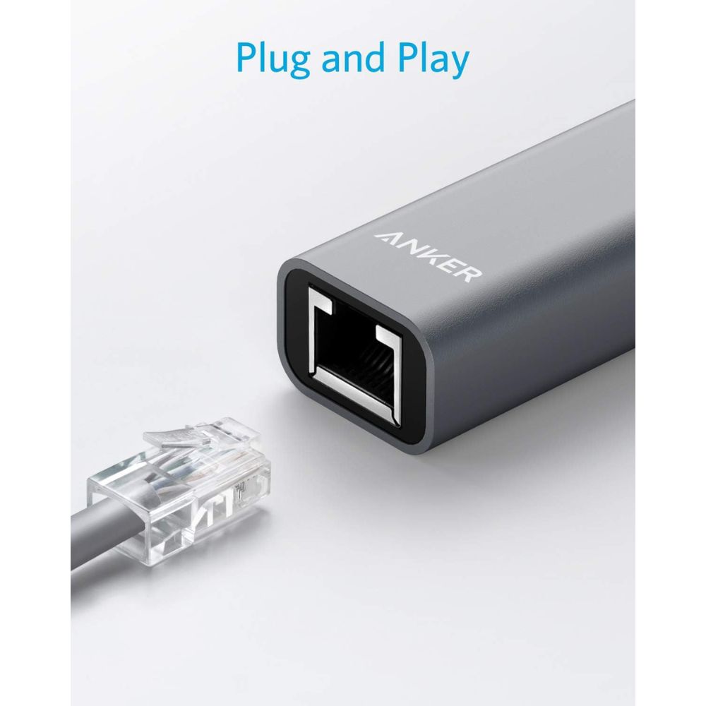 ANKER USB-C to Ethernet Adapter USB-C Hub A8341 - USB C to Ethernet Adapter