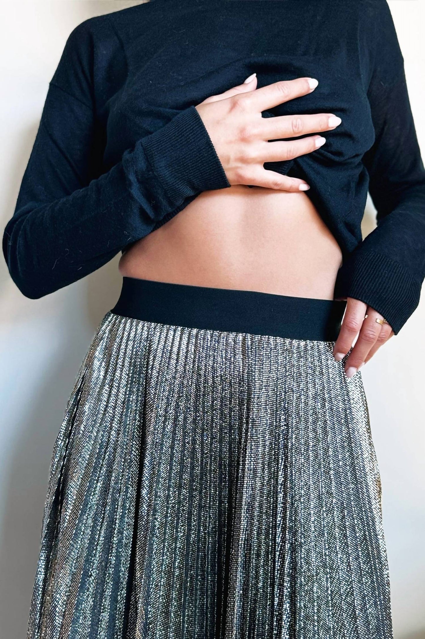 Loyd/Ford - Classic Glitter Midi Skirt