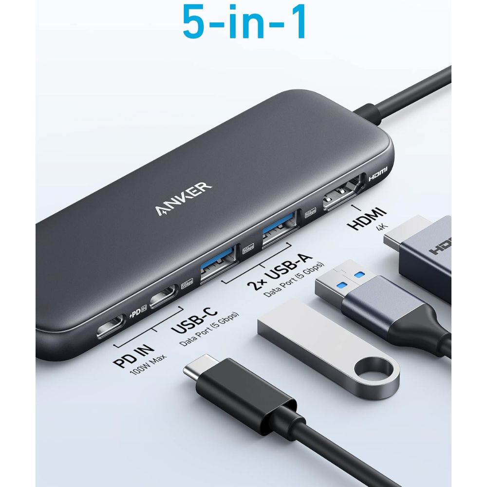 Anker 332 5-in-1 USB C Adpater