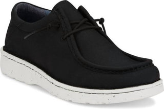 Justin - Men's Mocc Toe Hazer Black Textile