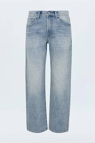 Pistola - Lexi Mid Rise Bowed Straight Jeans