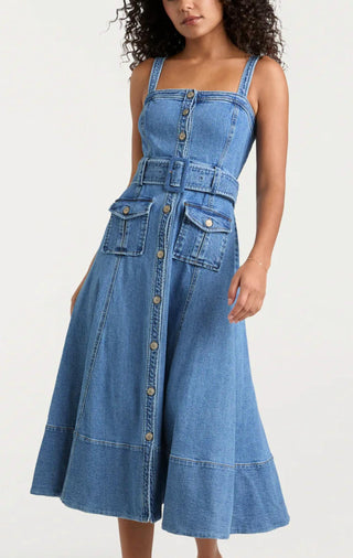 Cinq A Sept - Women's Denim Vega Dress