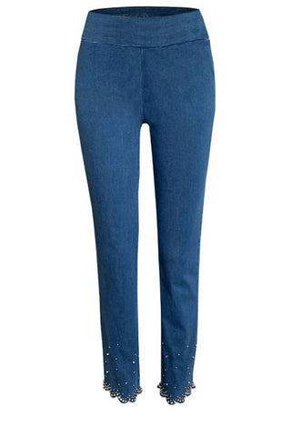 Ethyl - Women's Scallop Shine Jeans