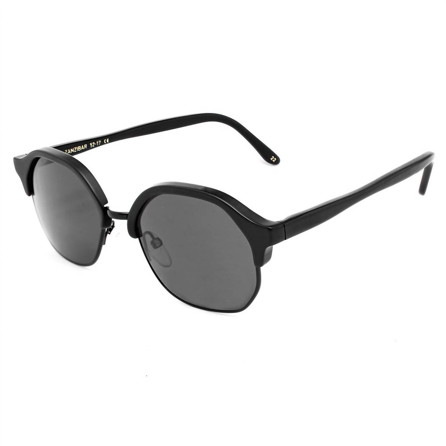 L.G.R. - Unisex Browline Acetate Sunglasses
