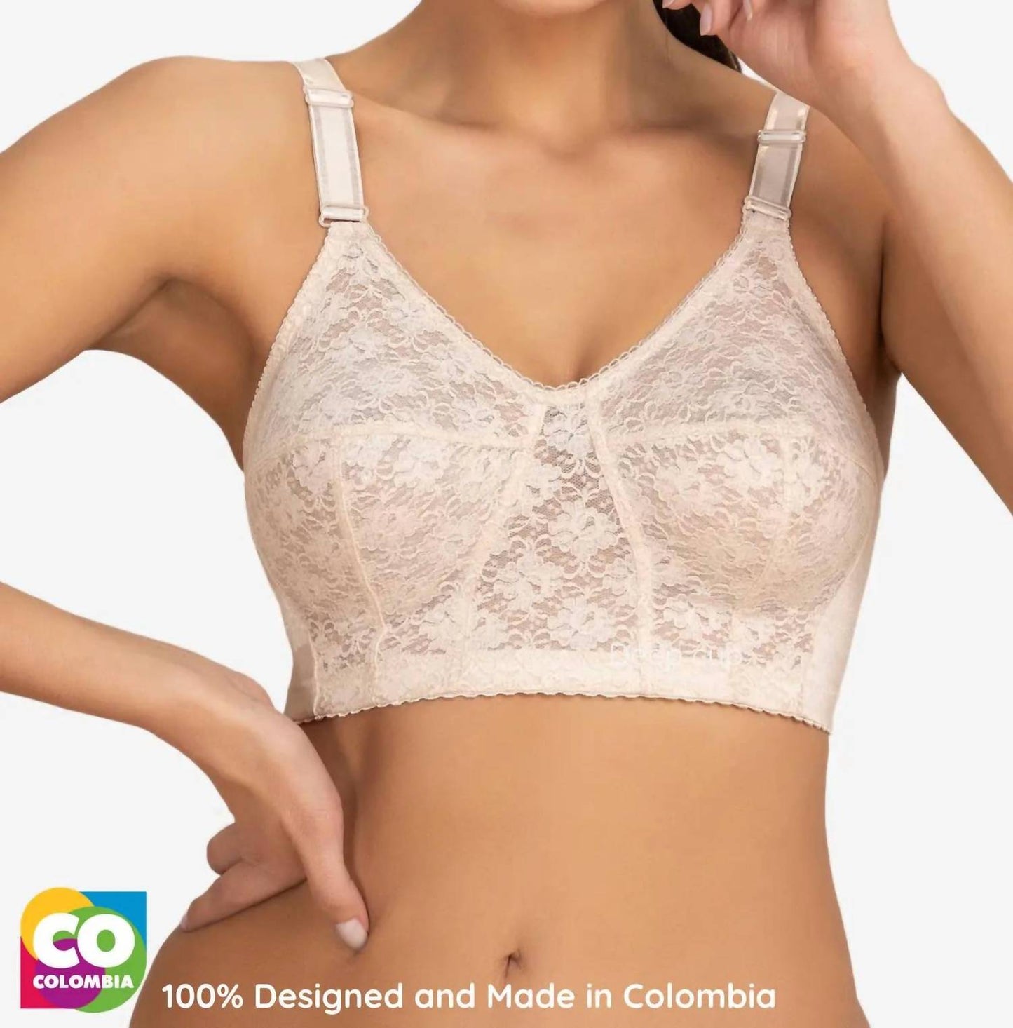 Siluets - Women's Lace No Hoop Bra With Full Coverage And Perfect Fit | Wireless Support For Ultimate Comfort