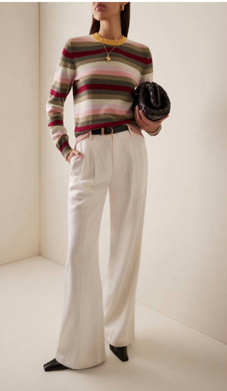 Barrie - Striped Cashmere Jumper