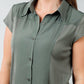 Lola & Sophie - Women's Hybrid Cap Sleeve Shirt