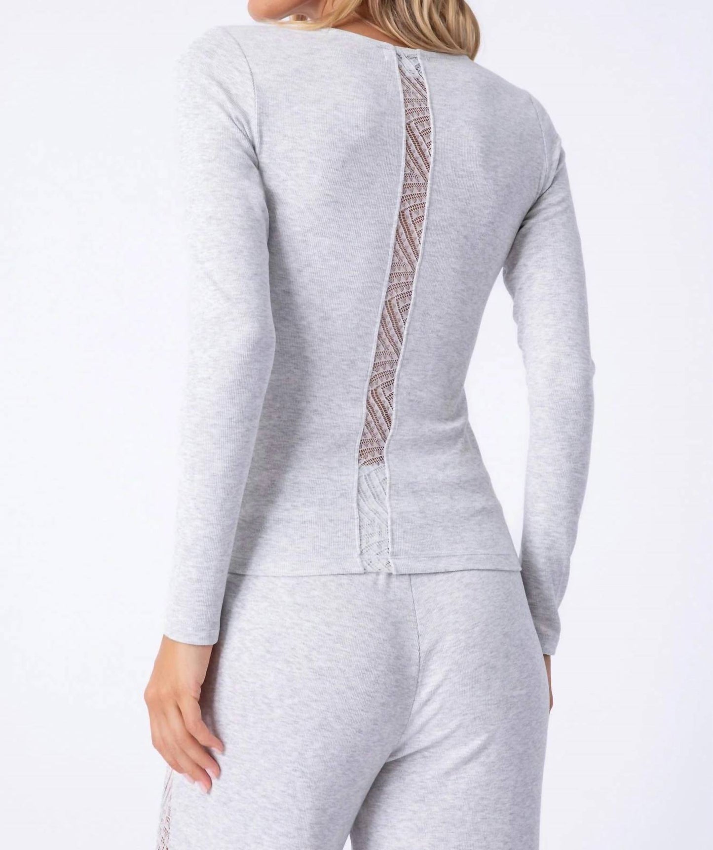 Pj Salvage - Lacey Basics Long Sleeve Top