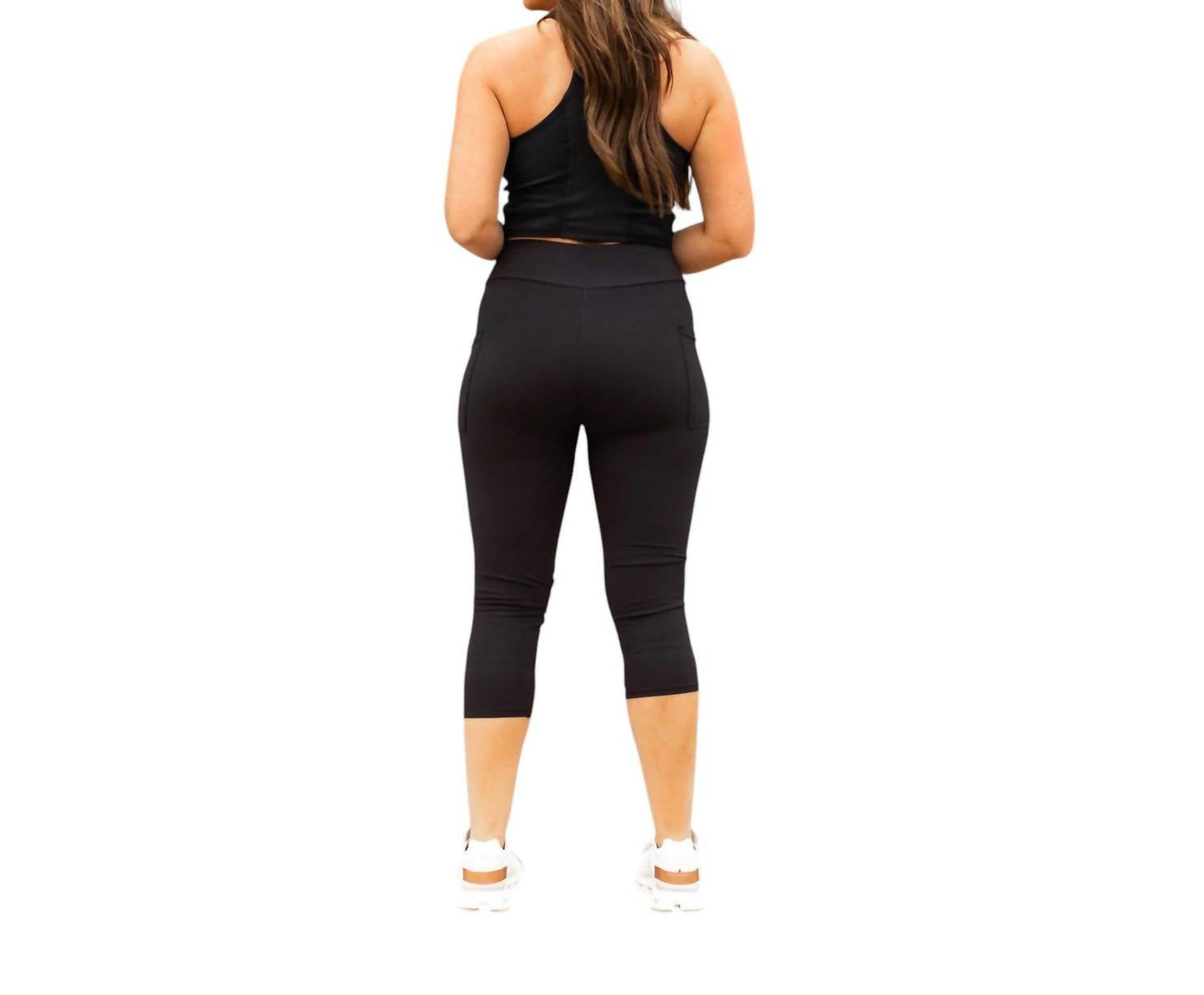 Julia Rose - Cassandra Capri Leggings With Pockets