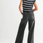 Just Black Denim - Wide-leg High Rise Denim