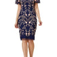 Adrianna Papell - Lutter Sleeve Sheath Sequin Dress