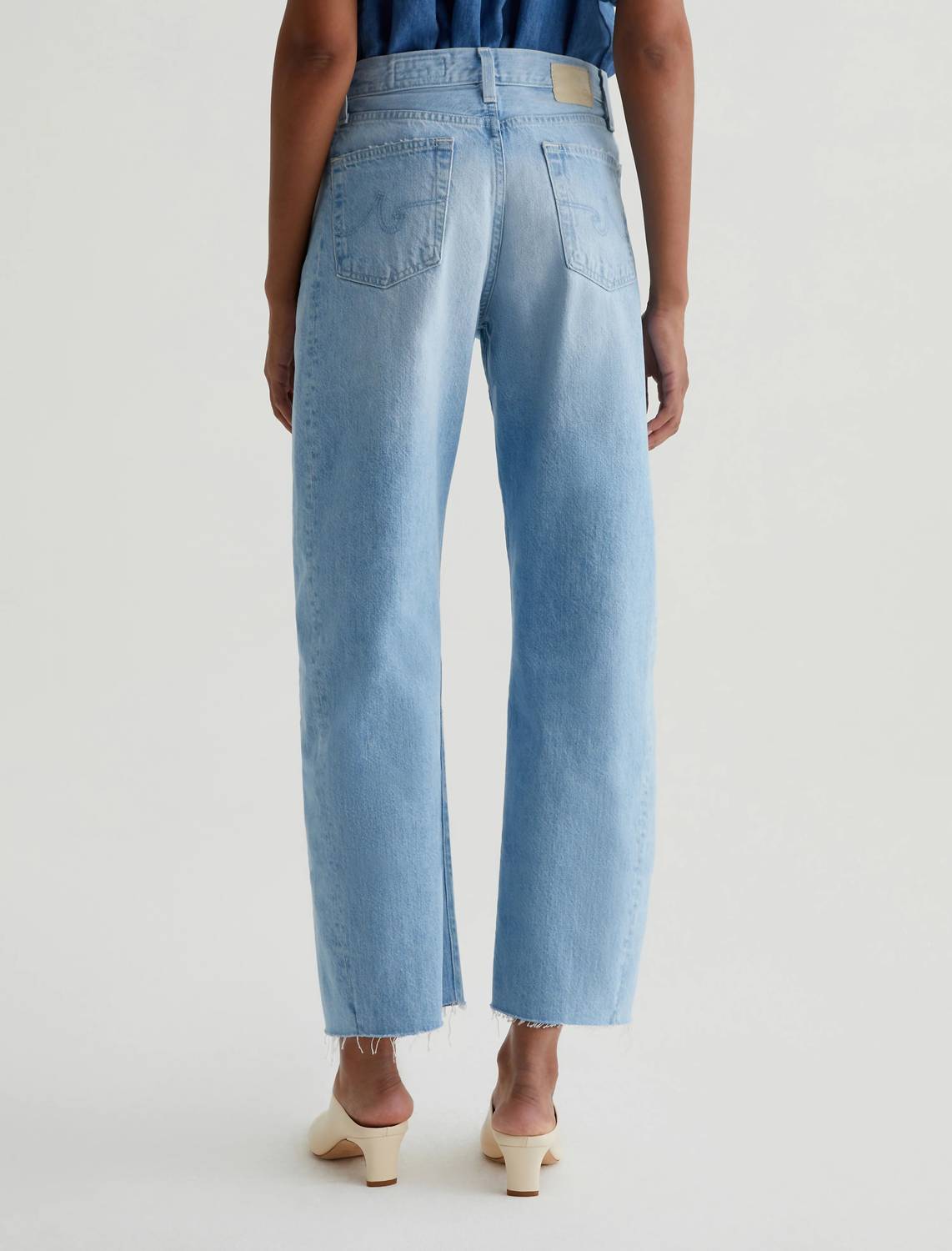 Ag Jeans - Hattie Cropped Barrel Leg Jeans