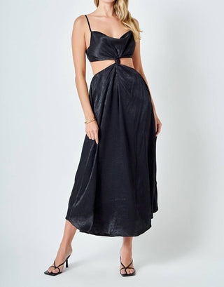 2.7 August Apparel - Front Twist Dress