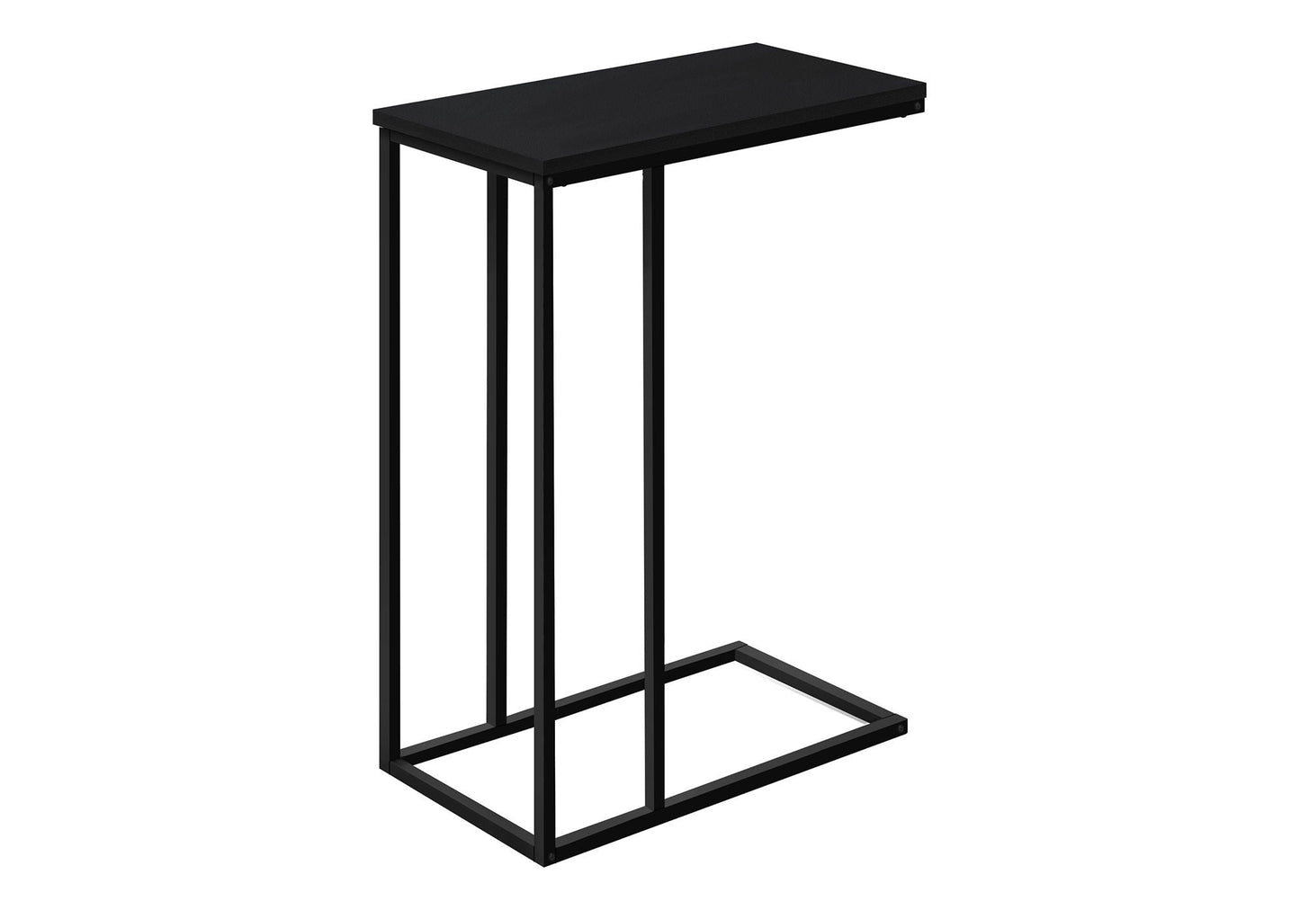 Accent Table, C-Shaped, Space-Saving Functionality