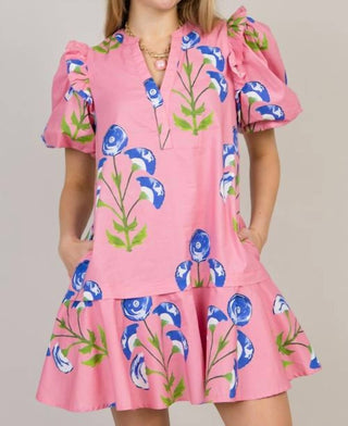 Entro - Block Print Dress