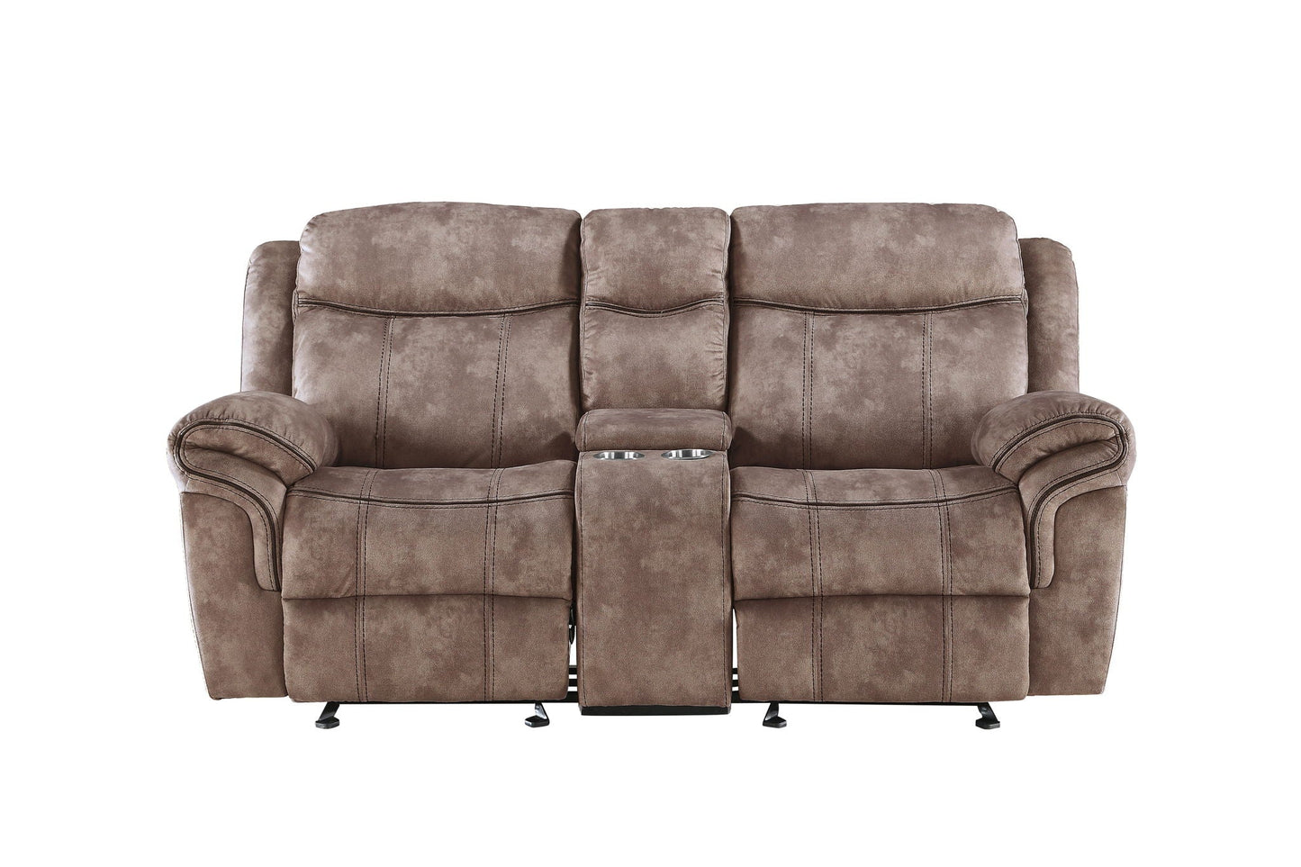 Zubaida Two Tone 3 Piece Recliner Living Room Set