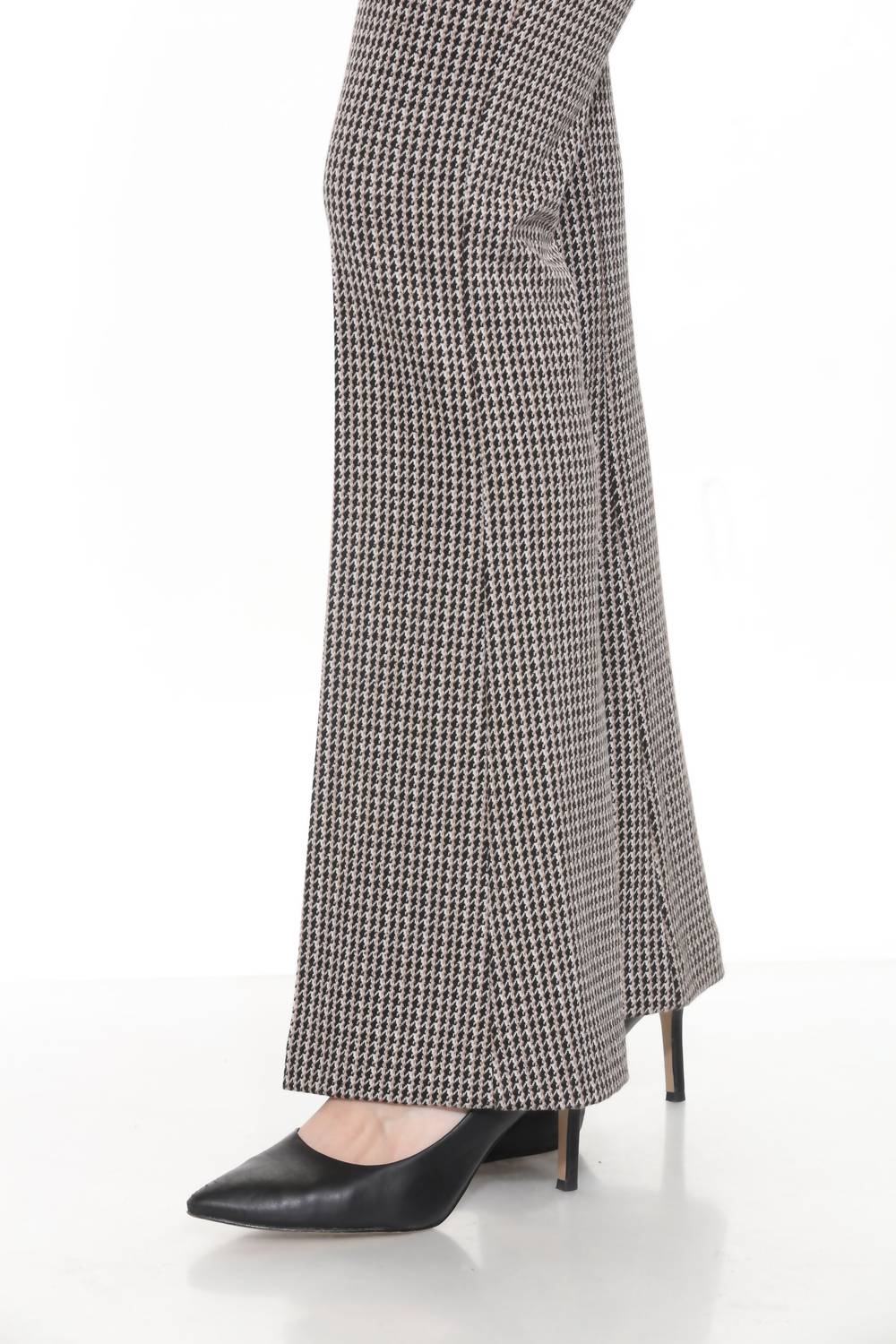 Joseph Ribkoff - Houndstooth Pull On Flared Pant