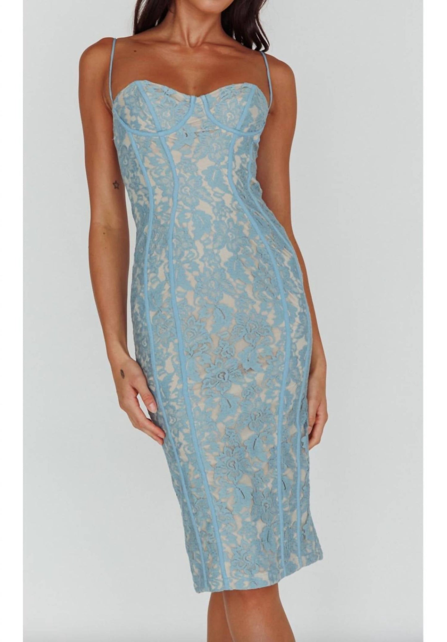 Cason Couture - The Sophia Lace Dress
