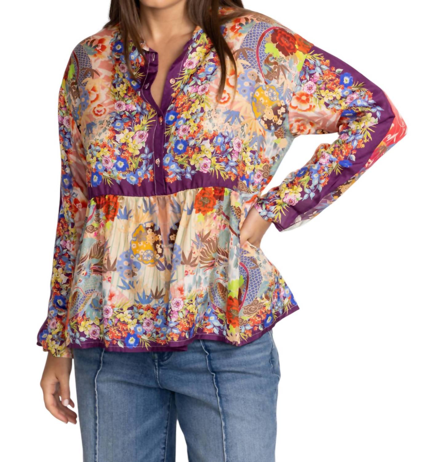 Johnny Was - Adalena Derive Blouse