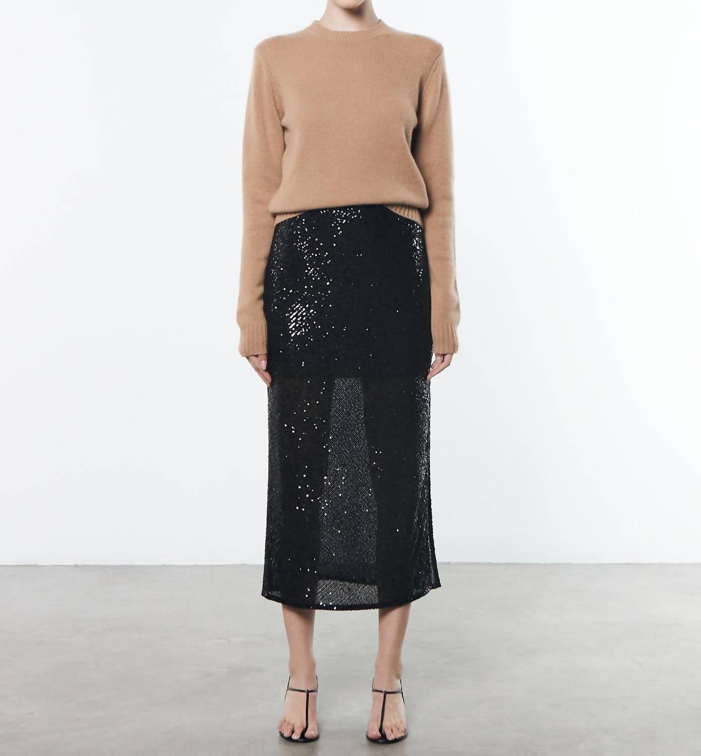 Enza Costa - PURE CASHMERE CREW SWEATER