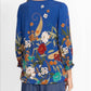 Johnny Was - TEE BEE SMOCKED SLEEVE TEE