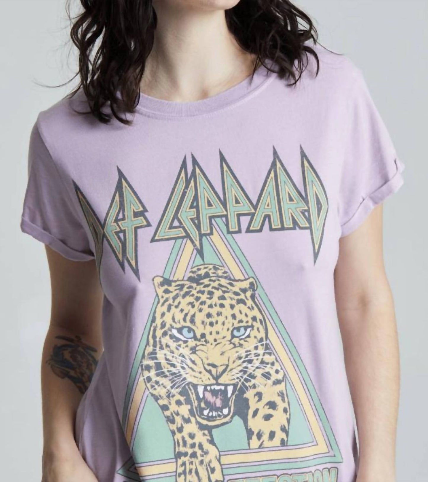 Recycled Karma - Def Leppard Love & Affection Burnout Tee
