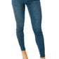 Judy Blue - Mid Rise Crinkle Ankle Skinny Jeans