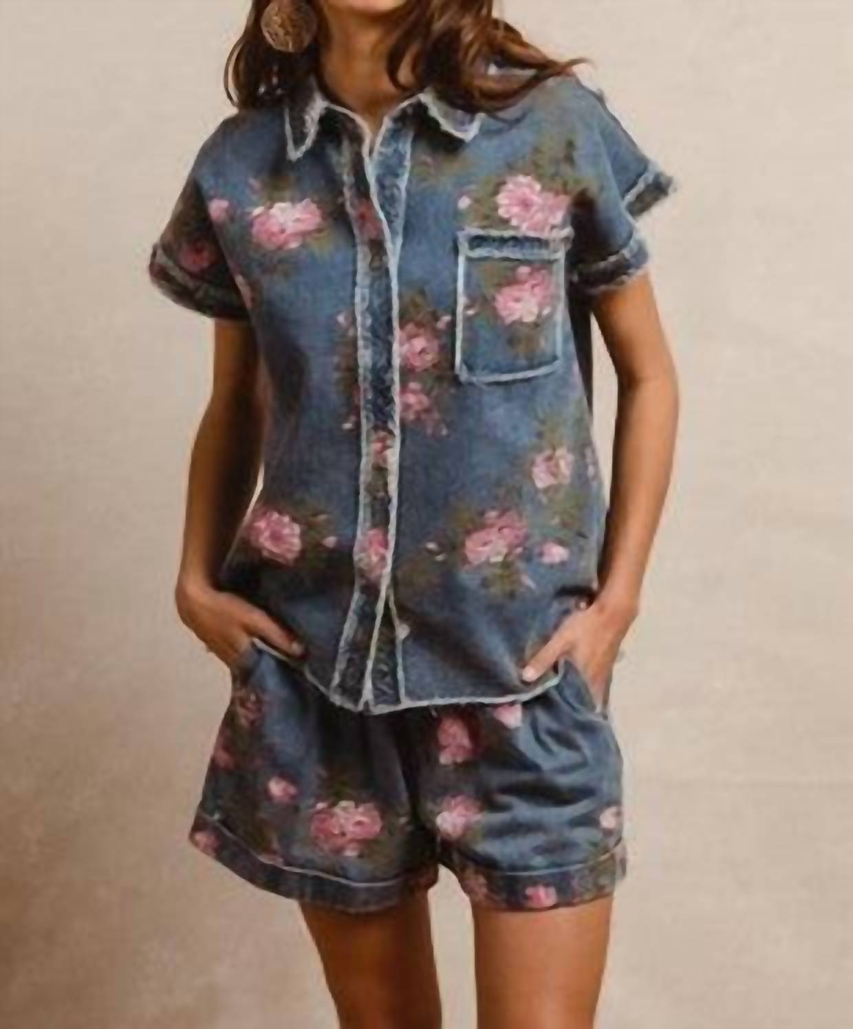 Bibi - Selah Denim Shirt