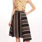 Eva Franco - Stripe Midi Skirt