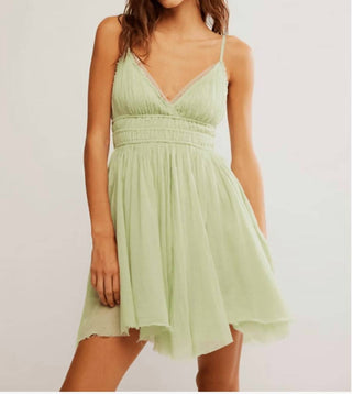 Free People - Delia Slip Mini Dress