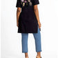 Johnny Was - Women's Button Neck Knit Dress Maureen Plus