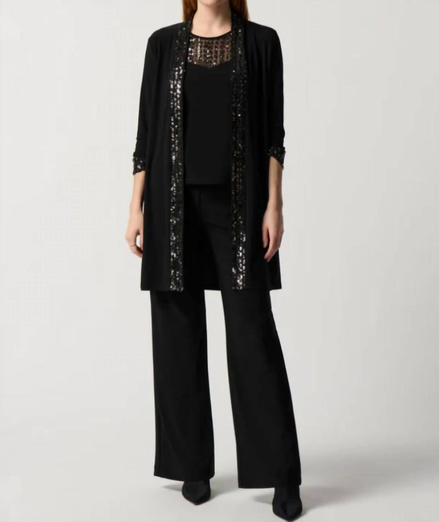 Joseph Ribkoff - Black gold two piece set