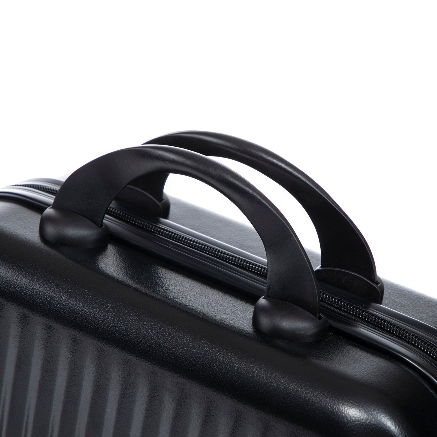 14' & 20' ABS Spinner Wheel Luggage Set with Cosmetic Case