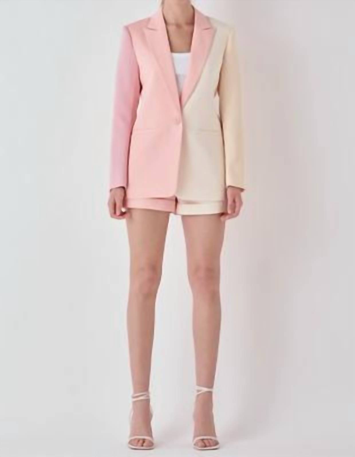Endless Rose - Colorblock Blazer