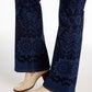 Fdj - Olivia Artist's Print Flare Leg Jean