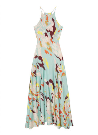 A.L.C. - Sybil Printed Satin Maxi Dress