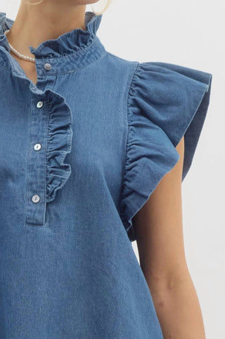 Entro - Ruffled Romance Top