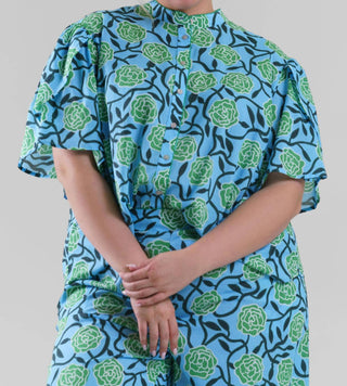 De Loreta - Daniela Button Down Blouse - Plus