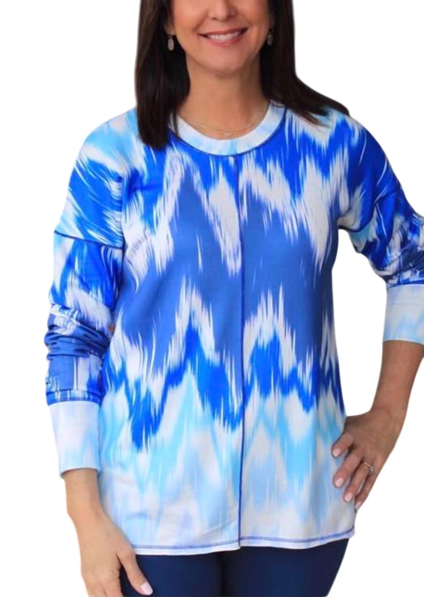 David Cline - tribal print tee