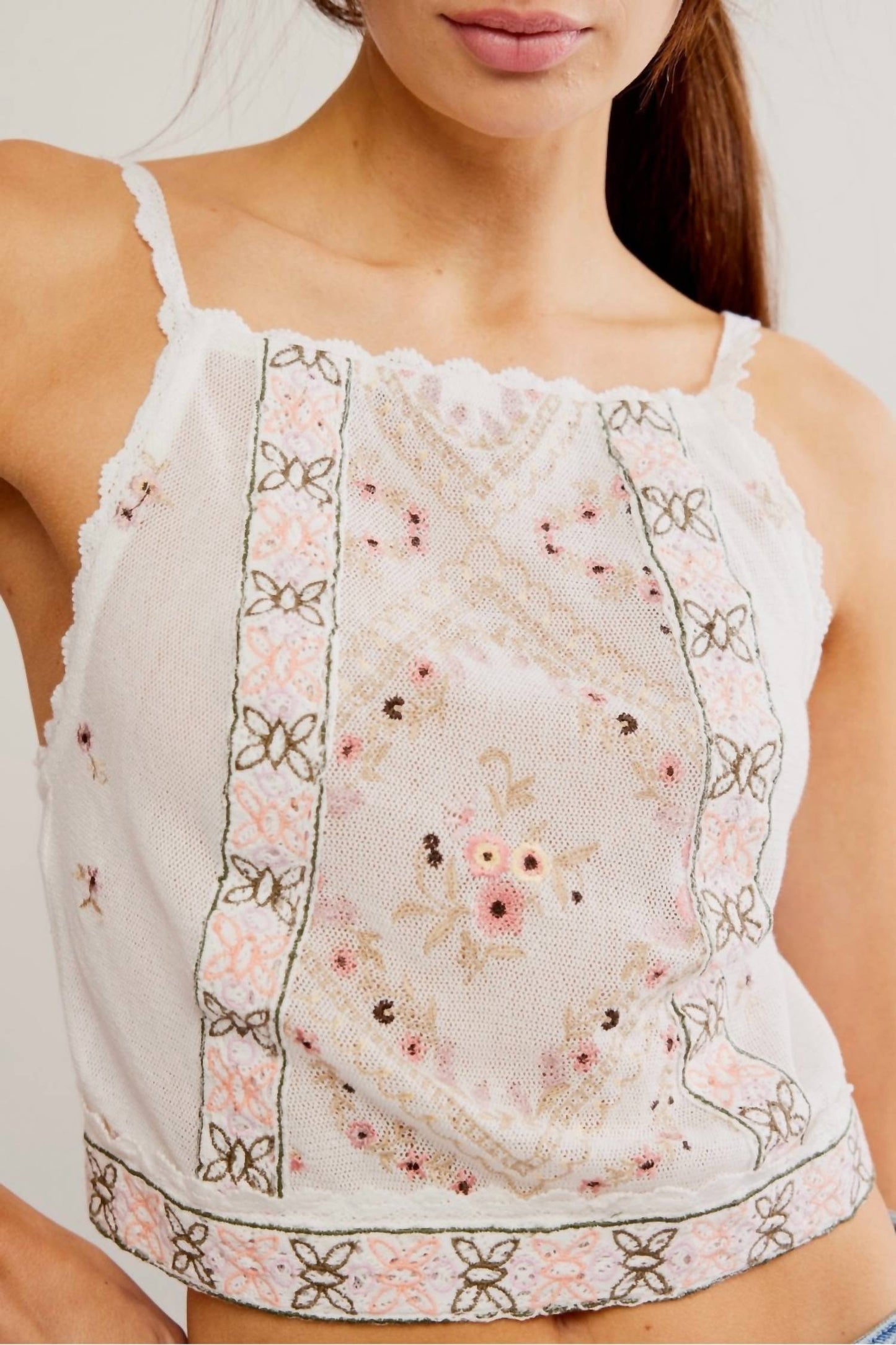 Free People - Garden Party Cropped Top